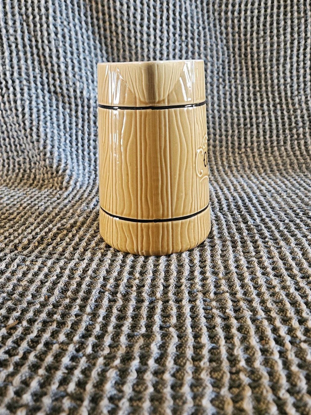 Ceramic Coffee Pitcher Jug in Tan